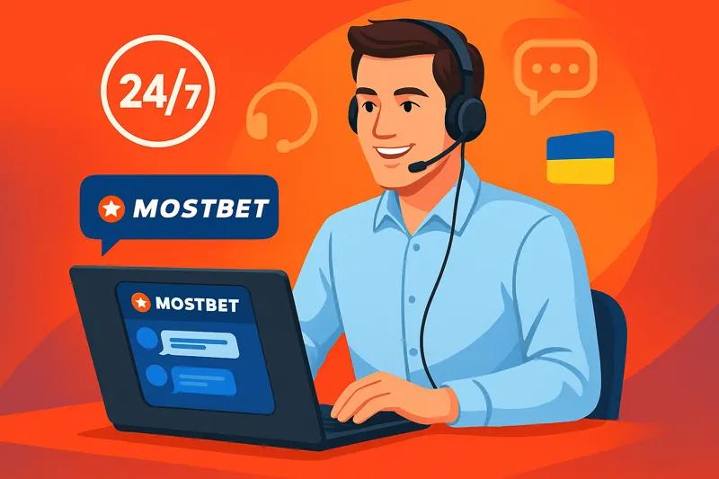 Оператор служби підтримки Mostbet надає допомогу через онлайн-чат українською мовою