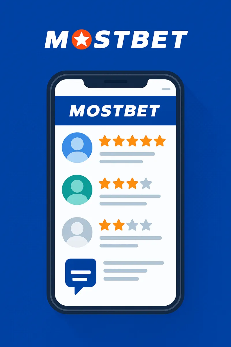Відгуки користувачів про Mostbet із рейтингами, прикладами коментарів і оцінками